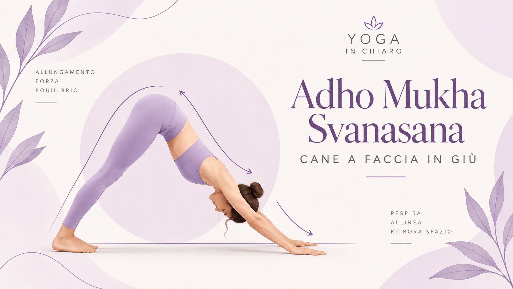 Cane a testa in giù – Adho Mukha Svanasana